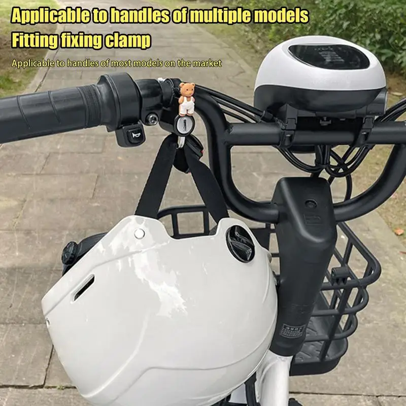 Candado antirrobo para casco de motocicleta, bloqueo de cubierta de cabeza de motocicleta, Scooters eléctricos, seguridad antirrobo, bloqueo fijo para casco, accesorios para motocicleta