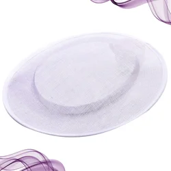 Headpiece DIY Hat Cocktail Fascinator Base Hair Accessories Headpuones Wommen Sinamay