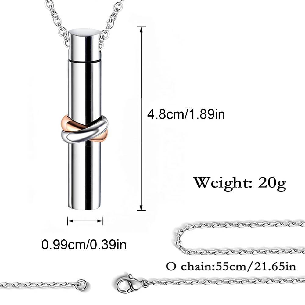Together Forever Engrave Urn for Ashes Keepsake Urns Cremation Jewelry Cremation Urn Necklace for Pet/Human Ashes Necklace