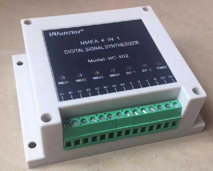 NMEA 4 In1 Digital Signal Synthesizer With Input 4 Channel NMEA0183, Output 2 Channel NMEA0183