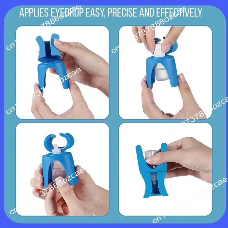 A26P حامل قطرة العين مساعد مراهم العين حامل قطرة جهاز قطرة العين دليل المعونة مساعدة قضيب أداة العناية بالعين
