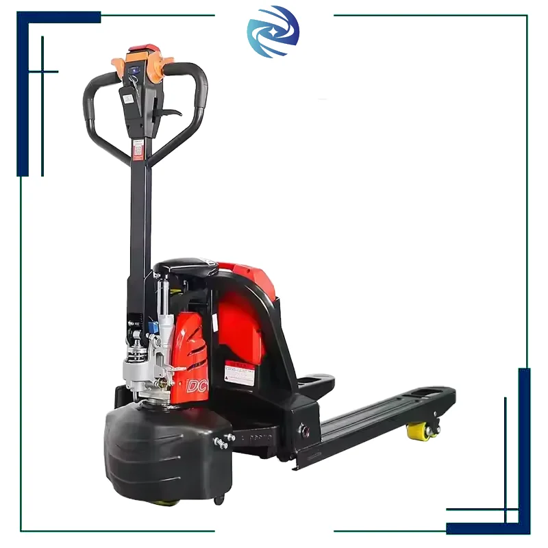 

Electric Pallet Truck With Brushless Permanent Magnet Motor For 3 Ton Material Handling