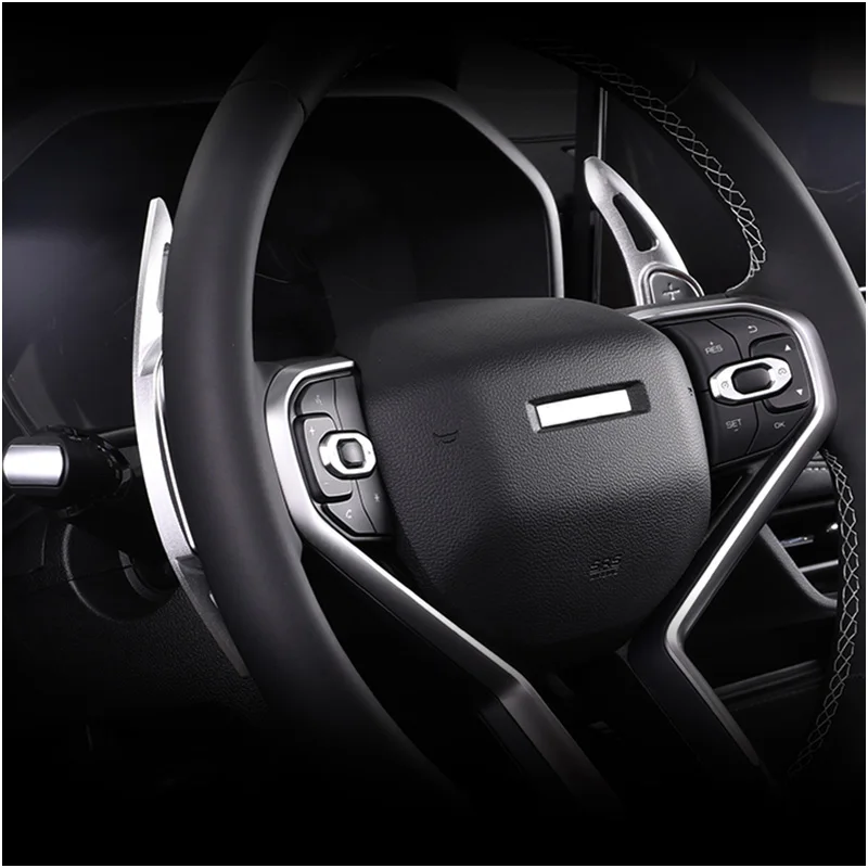 Car Steering Wheel Shifter Paddle Styling Interior Decoration Accessories Zinc alloy For Haval H6S/H6 GT 2022 2023 2024