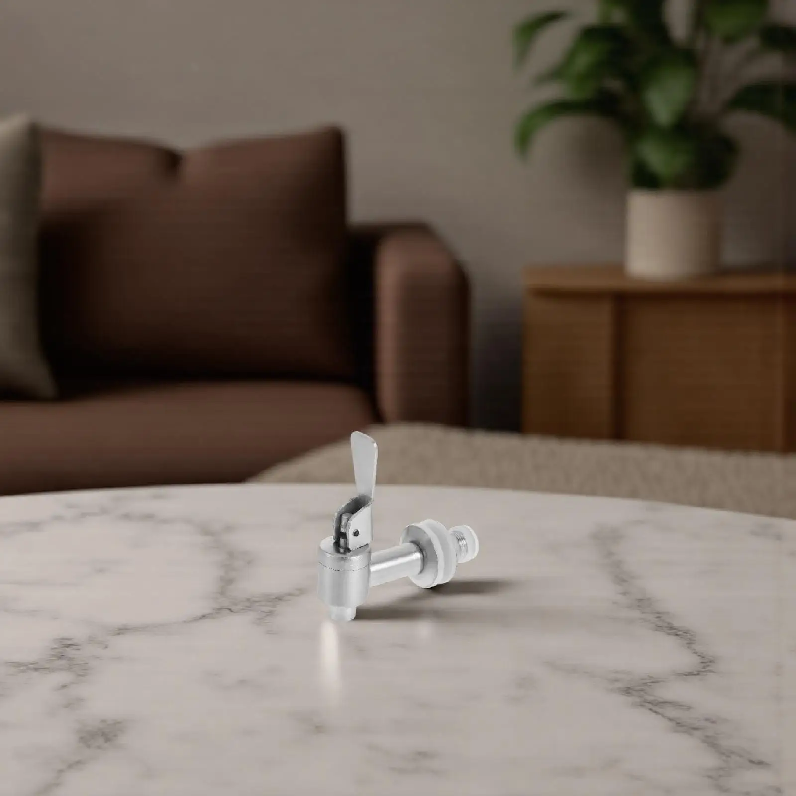 

Beverage Spout Tap Stainless Steel 16mm Push Style Drink Barrel Faucet Replacement Water Dispenser Faucet Smooth Flow Beverage