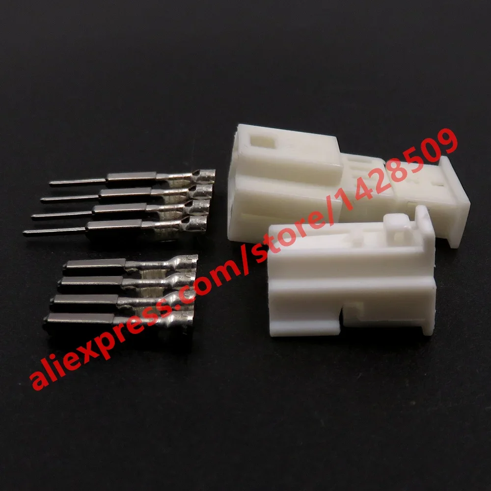 1 Set 4 Pin Auto Atmosphere Lamp Electric Wire Connector 2-929170-4 2-929170-1 A0385451228