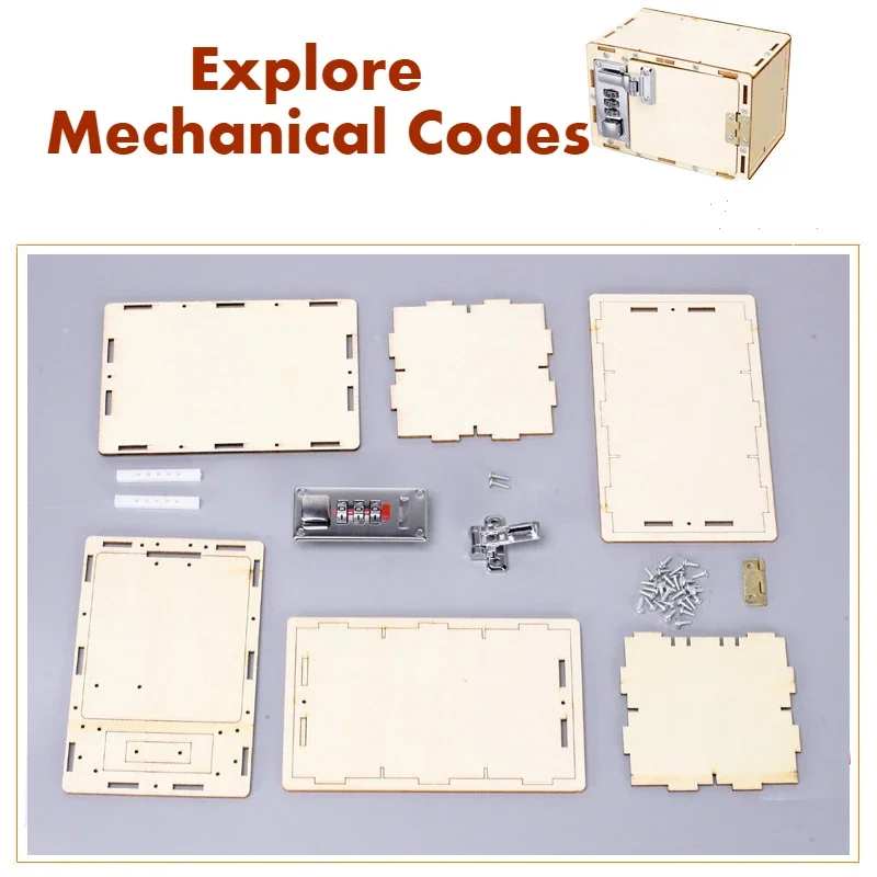 Passwort Box DIY Kinder Wissenschaft Schule Projekte Experiment Kits Wissenschaft Spielzeug Für Kinder Jungen STEM Pädagogisches Spielzeug technologie