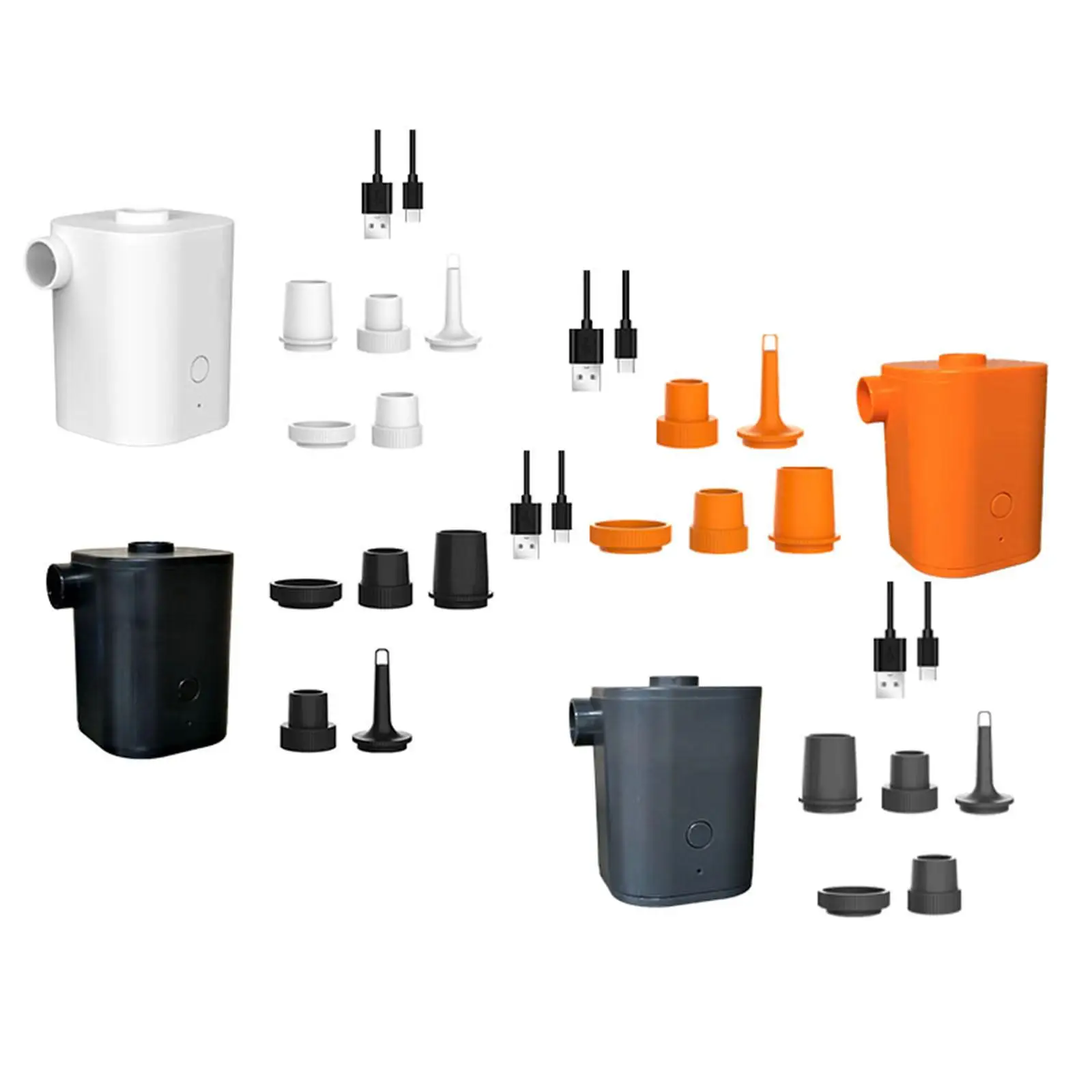 Electric Air Pump Portable Air Pump, USB Charging Mini Pump, Inflate and Deflate Air Pump for Inflatable Pool Float