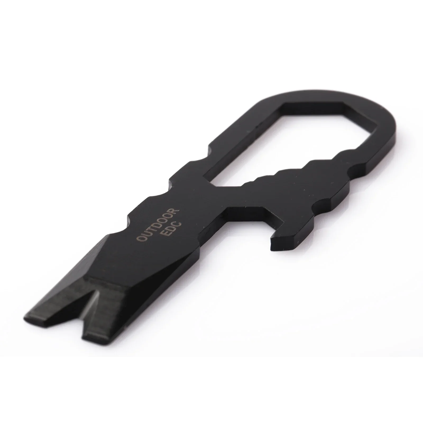 SURIEEN Outdoor Tools Steel Pocket EDC Gear Multi Tool Keychain Keyring Pry Crowbar Bottle Opener Wrench Screwdriver Gadget Tool