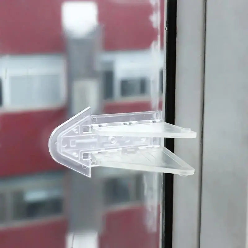 Anti Pinch Butterfly Safety Lock For Kids Sliding Door Window Wardrobe Child Home Protection Hardware