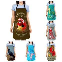 Aesthetic Women kitchen apron kids original Children Waterproof girl  princess waiter work apron oil proof cartoon kawaii cute