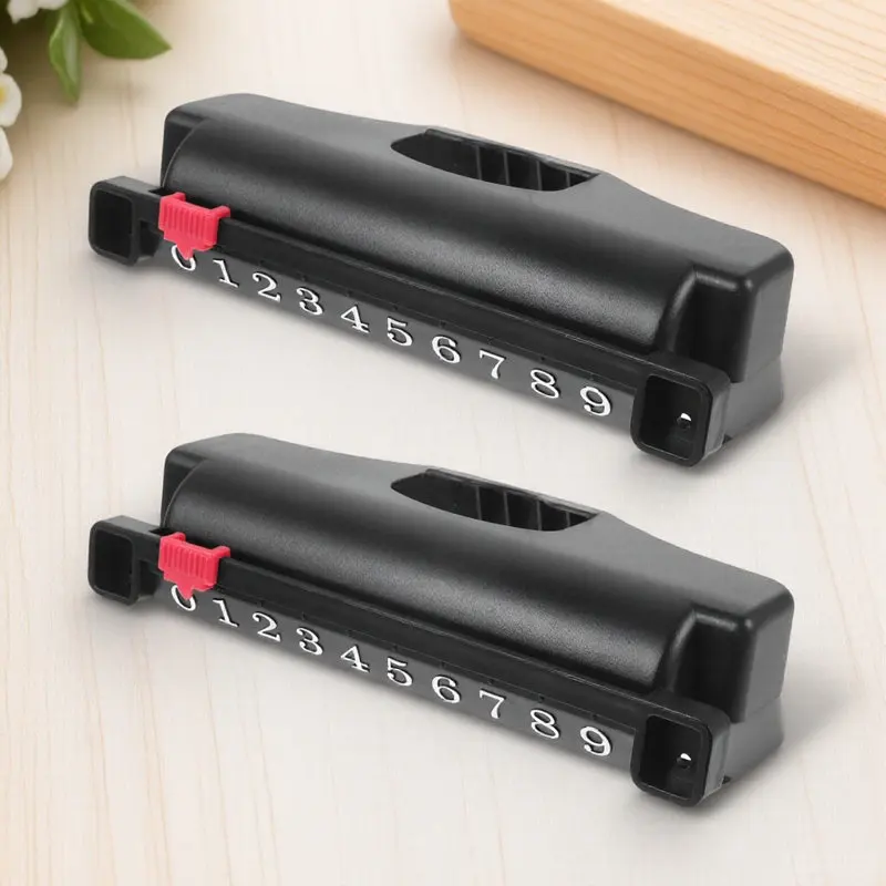 

2Pcs Air Hockey Score Keeper Set Strong Wear-Resistant Plastic Hockey Scoring Units for Tabletop Games Score Box Accessories