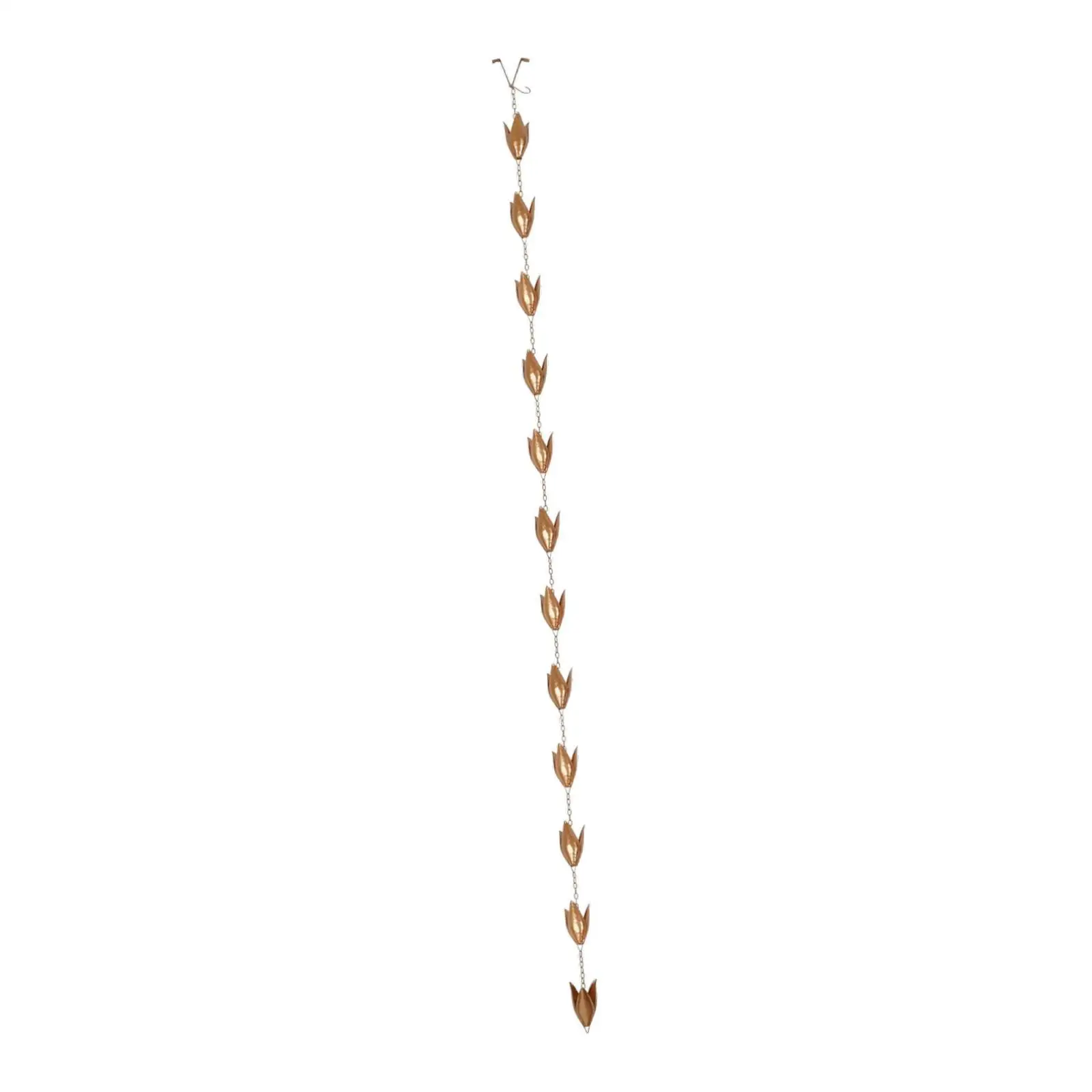 Rain Chain for Gutters Decorative Rainwater Diverter for Gazebos Gutter Yard
