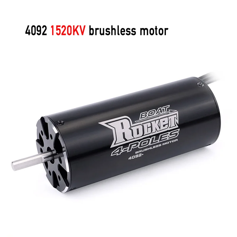 OVERTREFFEN HOBBY Rocket-RC 4092 1520KV 1250KV borstelloze motor waterkoeling jas 5,0 mm as voor 1000 mm (of boven) RC boot auto