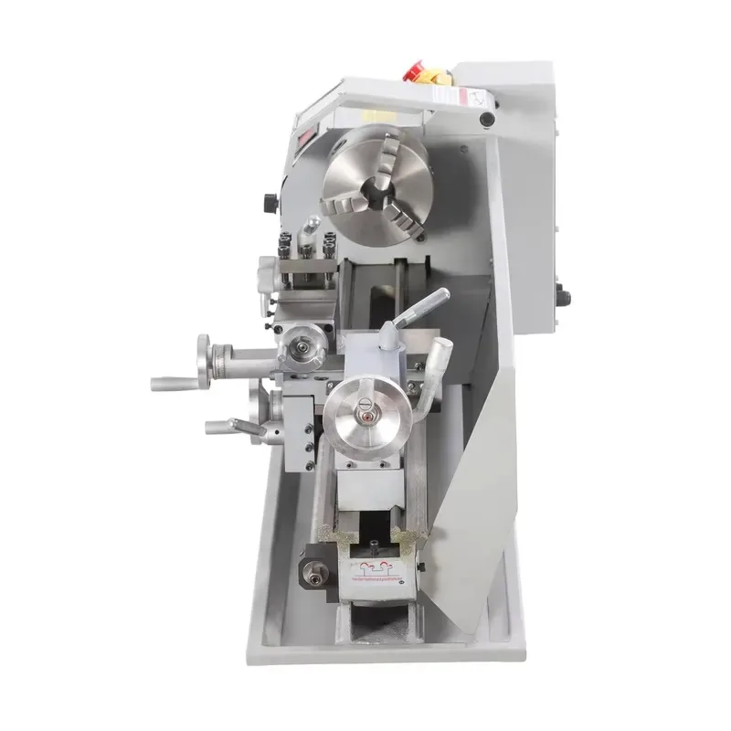 2026for YS-2260 Compact Mechanical Metal Lathe DIY High Power Multifunctional Horizontal Desktop Micro Lathe 1.1KW