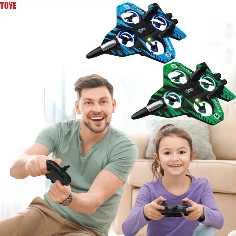 

EPP Foam Remote Control Foam Fighter RC Drones Gravity Sensing Four Motor Helicopter Toy Rechargeable Durable RC Hobby Jet Plane