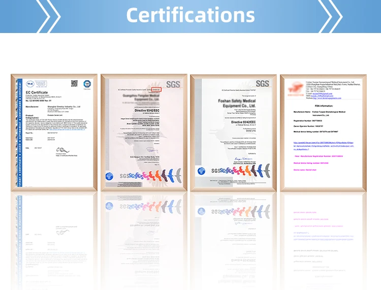 Hot Sale Electric Controlled Dentl Unit Premium Denta Chair