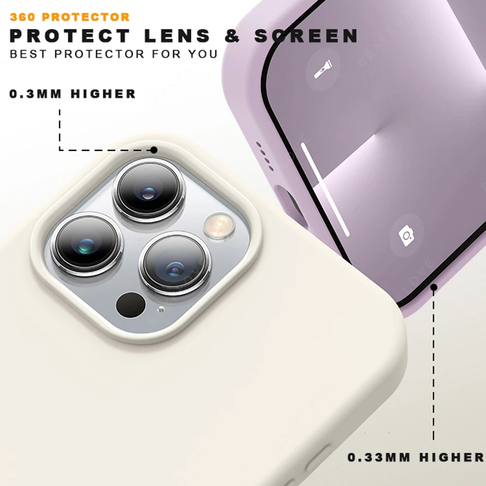 Magnetic Official Phone Case For iPhone 16E 16 14 15 Plus 11 12 13 16 17 Pro Max Air Magsafe Liquid Silicone Protector Cover