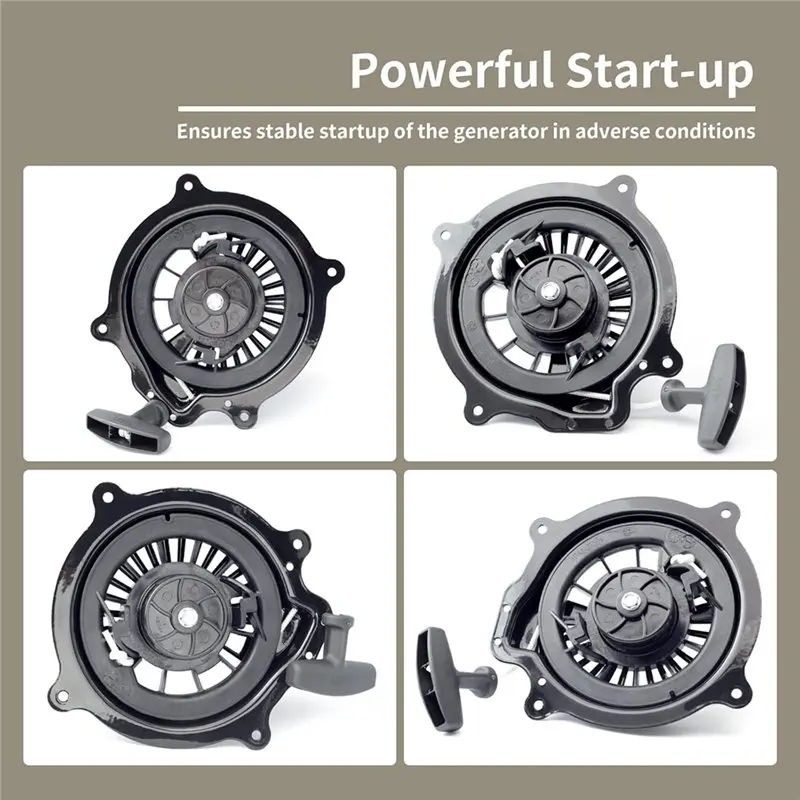 [NEWA76K!】 Recoil Pull Starter Replacement For Predator 3500 Inverter Generator Models 63584, 59137, 5672 Assemblies