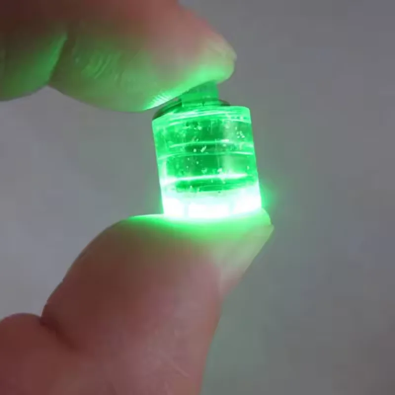 Mini lampe d'attraction de pêche, leurre lumineux LED clignotant, appât de calmar, outils de pêche