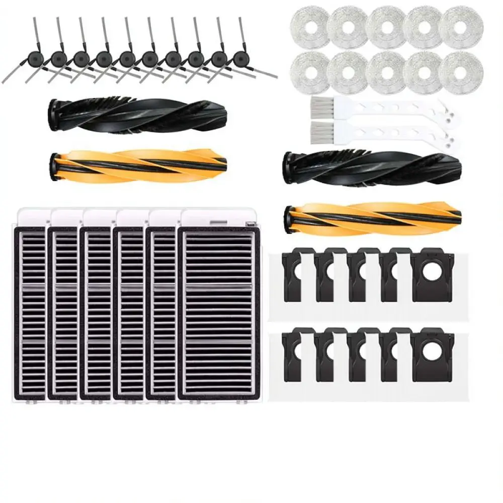 For Dreame X50 Ultra Master Robot Vacuum Cleaner Replacement Spare Parts Roller Brush Side Brush Mop Dust Bag