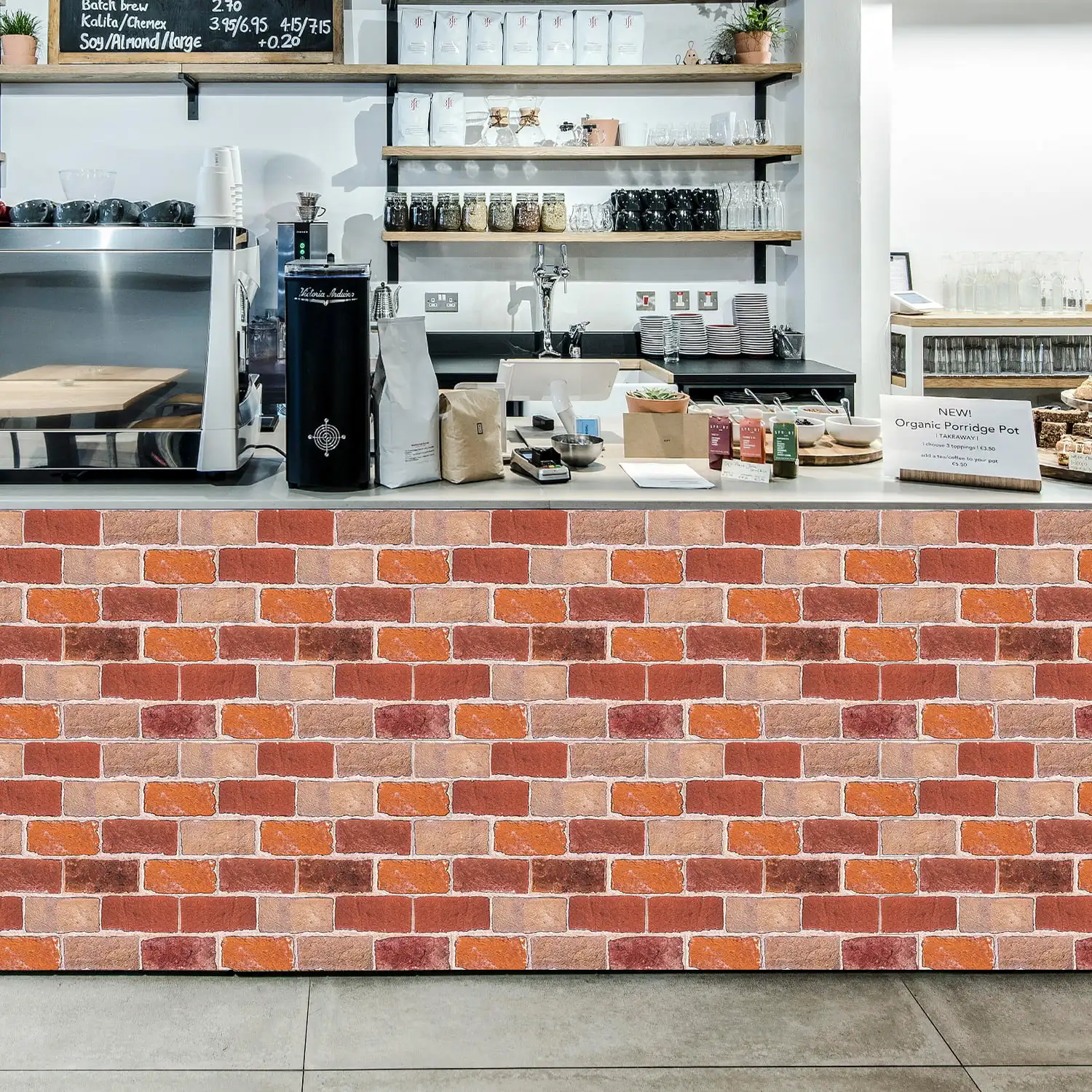 Stein korn 3d gefrostete Schaum fliesen Aufkleber selbst klebende Küche Bad amerikanische Wand dekoration wasserdichte öl beständige Tapete – Detail 19