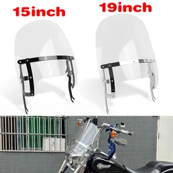 Compatible with Harley Softail Fat Boy FLFB 114 FLFBS Slim FLS 2018-2023 Windscreen Mounting Bracket Windshield Deflector