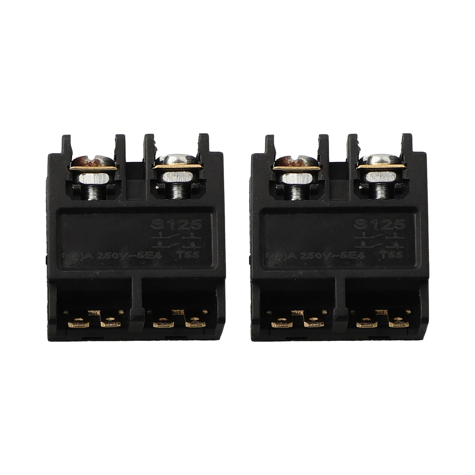 2PCS Push Button Switch 6-100 Angle Grinder Switch Replacement For Angle Grinder Polisher Parts Power Tool Accessories