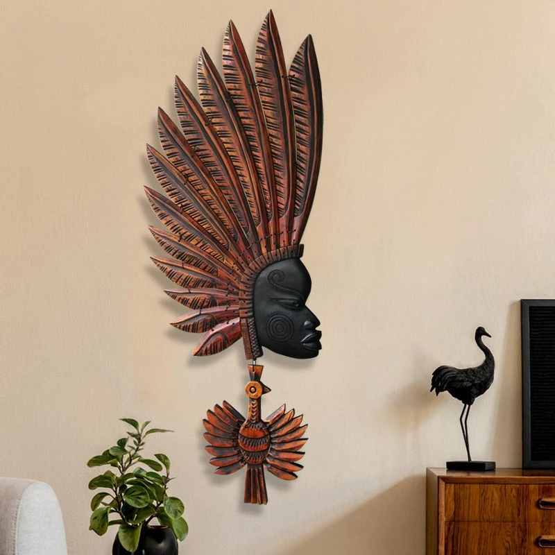 Creative Wall Accents Solid Wood Wall Ornaments Coffe Bar Elegant Decoration Bars Decorative Art Murals Home Decor Crafts