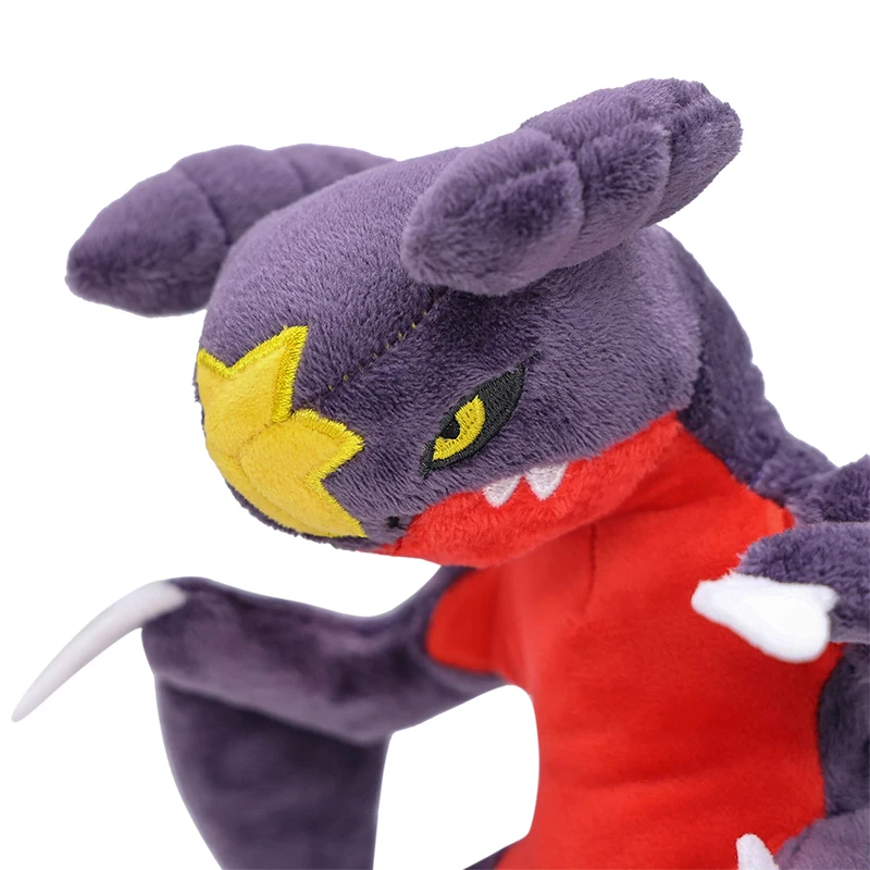 22cm Pokemon Garchomp Pluszowe zabawki Anime Śliczne Garchomp Miękka kolekcja wypchanych zwierząt Zabawka Peluche Dzieci Śmieszne prezenty urodzinowe