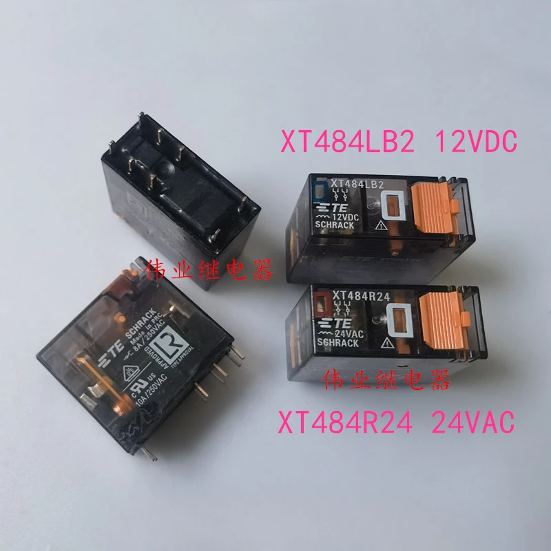 

（Brand-new）1pcs/lot 100% original genuine relay:XT484LB2 12VDC XT484R24 24VAC 8pins 8A