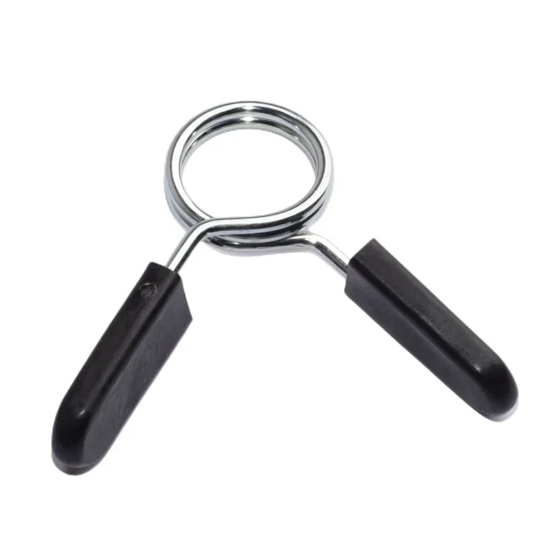 Barbell Clamp Primavera Collar Clip, Gym Dumbbell Lock, peso padrão Levantamento Kit, Fitness, Musculação, Treino, 1Pc, 25mm, 28mm, 30mm