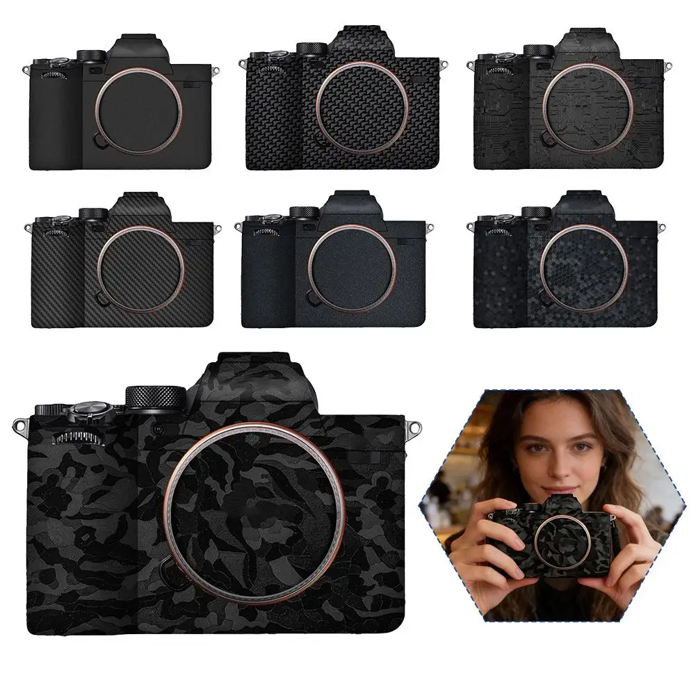 Película Protetora de Vinil Anti-Risco para Câmera Sony A7M5 (ILCE-7M5, A7 Mark V, 7M5, 7V) - Adesivo Skin Decal