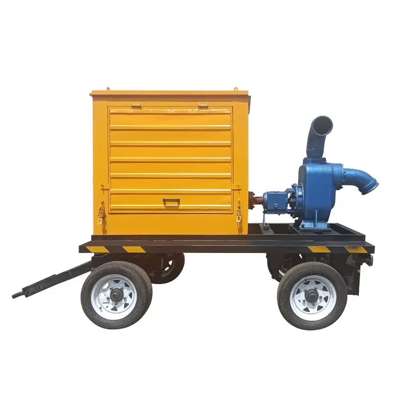 

High Efficiency Reliable Trailer Mounted Mobile Di esel Engine Generator Set for Emergency Backup Power Supply