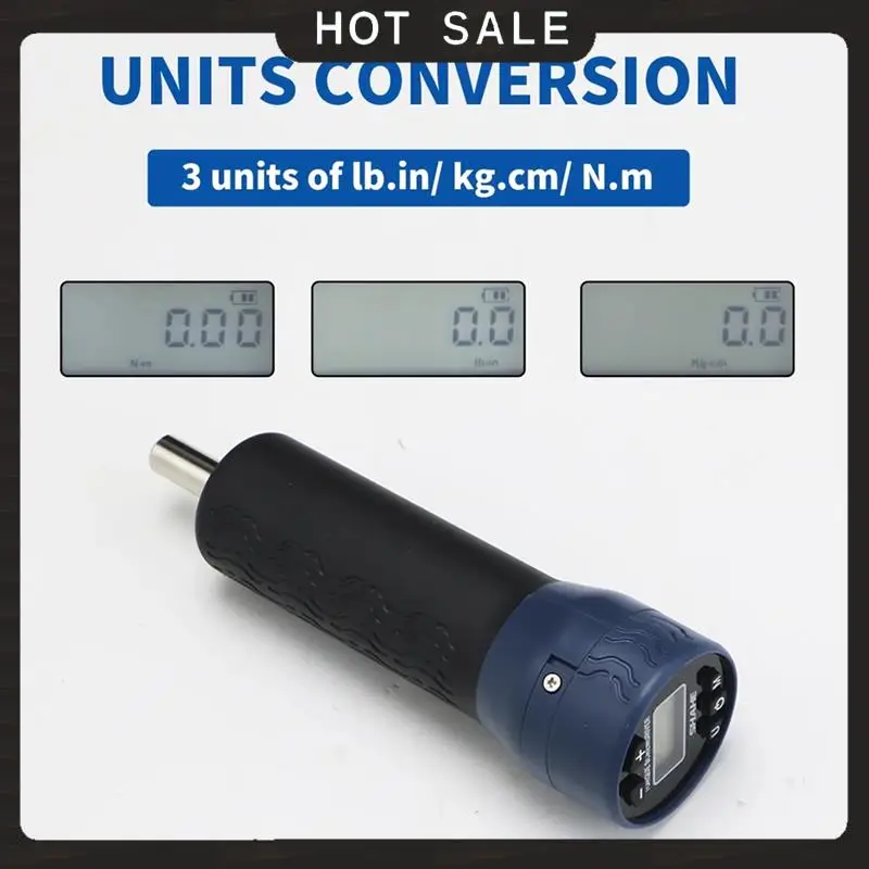 24-Hour Delivery Digital Adjustable Torque Wrench Screwdriver 1/4-Inch Drive With 10 Bits 0.12-12N. M For Bicycle Servicing Repa