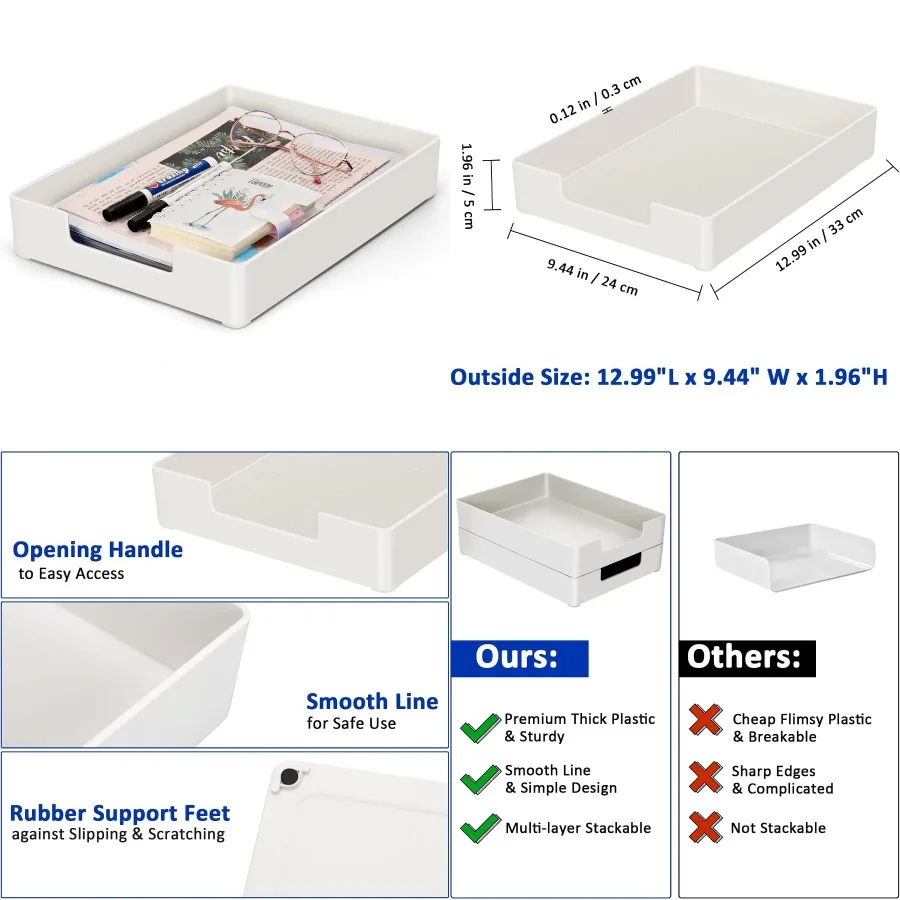 1 Tier Letter Tray …