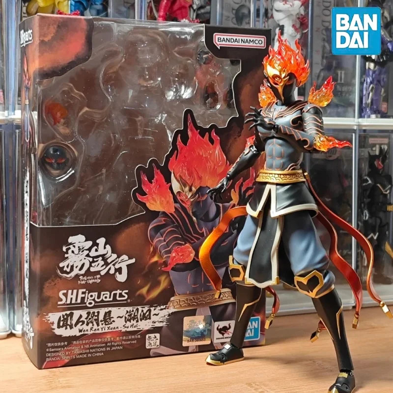 In Stock Original Bandai S.H.Figuarts Fog Hill Of Five Elements Shf Wen Ren Yi Xuan Anime Action Collection Figures Model gift