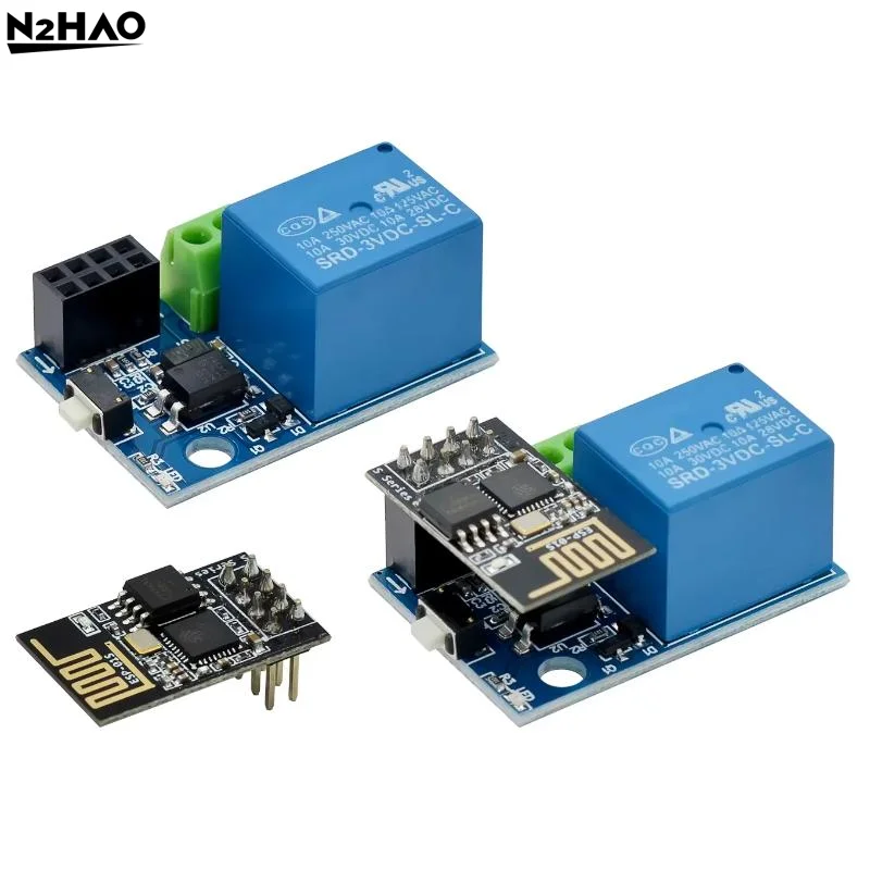 ESP8266 ESP-01S 5V Wifi Relay Module Wireless Remote Control Switch Board For Smart Home DIY Electronic Automation Project