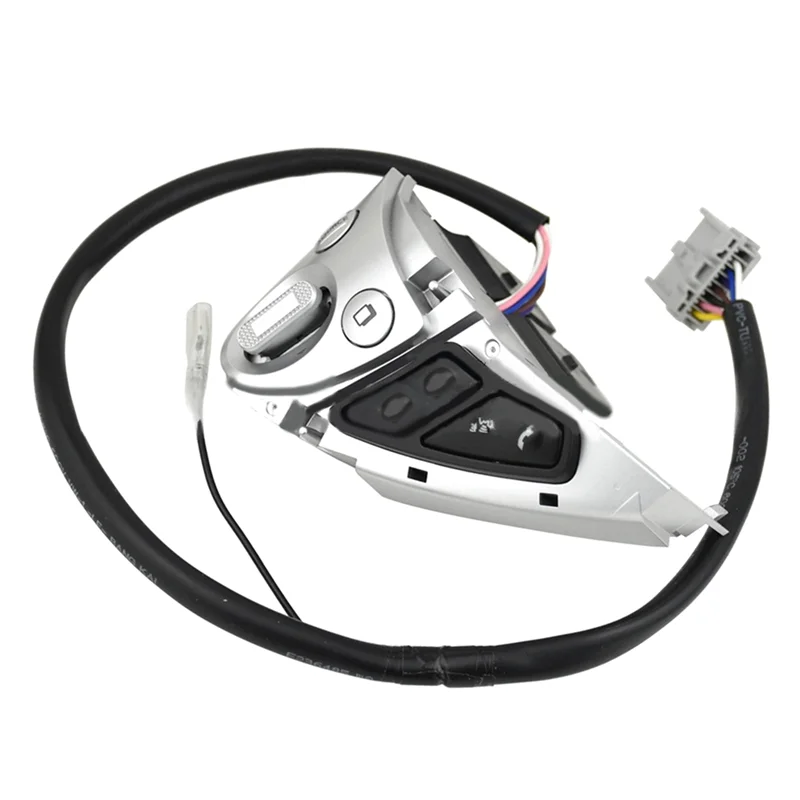 Left Steering Wheel Volume Phone Control Button Switch For Nissan JUKE F15 370Z Pulsar Sentra 2016-2021 25550-1KA1A