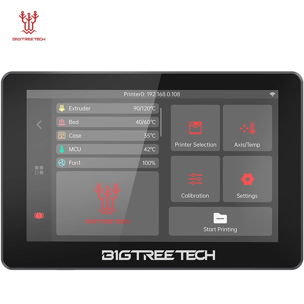 BIGTREETECH K-TOUCH 5 Inch Touch Screen Wireless Control Klipper Printers Upgrade For Voron 2.4 Creality K1 Ender 3 V1 VzBot