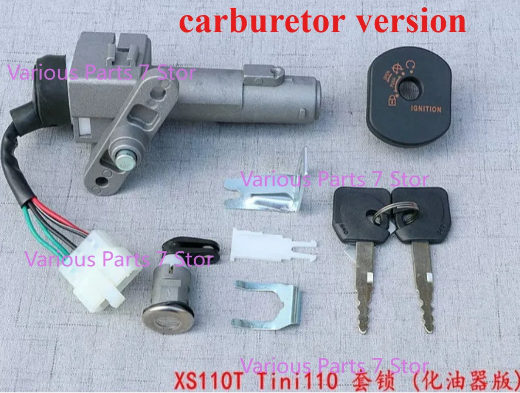 

For SYM TINI XS110T Motorcycle Scooter Ignition Key Switch Lock