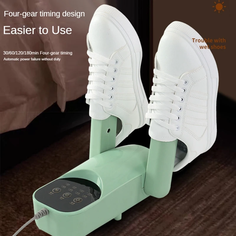 Electric Shoe Dryer Boot Shoes Dryer Shoe Dryer With Ultraviolet Sterilization Odor Eliminator Heater EU Plug