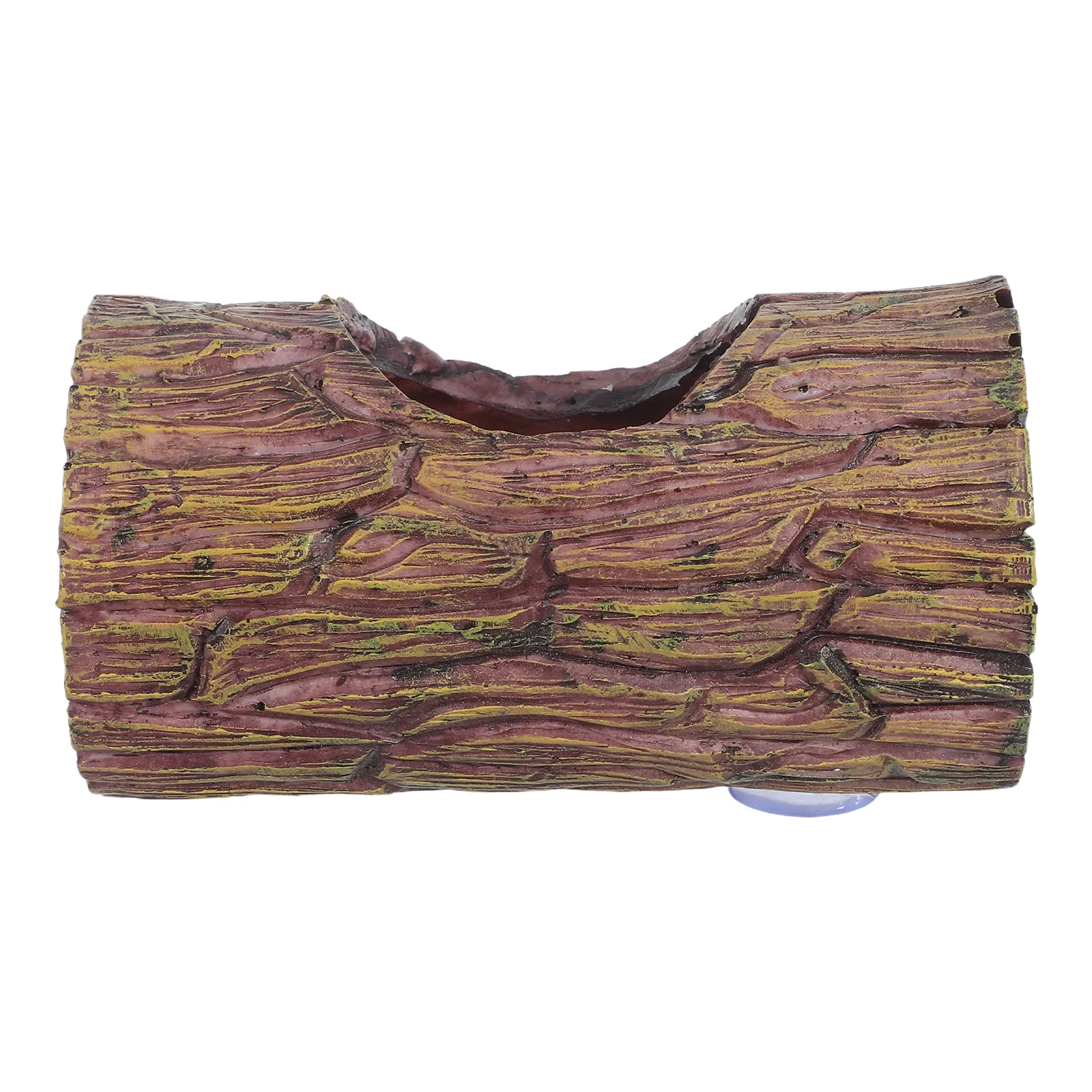 نابض بالحياة أبو بريص الراتنج مخبأ النباح سجل شجرة الكهف شفط كأس الزواحف إخفاء الكهف للبرمائية الموئل ديكور الزواحف النباح إخفاء