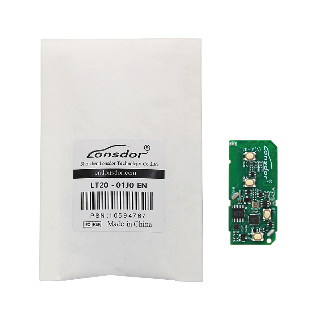Lonsdor LT20-01 لوحة مفاتيح السيارة الذكية عن بعد #   0140 3370 5290 A433 F433 For-Toyota 4D 8A يعمل مع K518 K518ISE KH100+