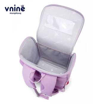 V.NINE 여아용 어린이 학교 가방, 초등학생 배낭, 남아용 학교 가방, 1-3 등급, 귀여운 방수 책 가방 