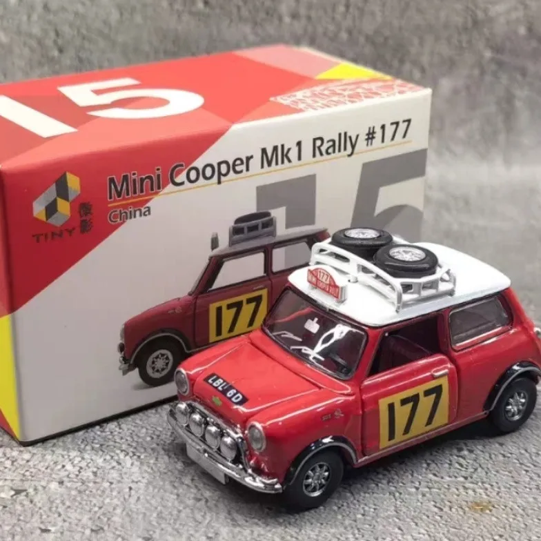 Weiying Bmw Mini Cooper Die-cast Alloy Model Car Toy Ornament Classic Edition Three-door