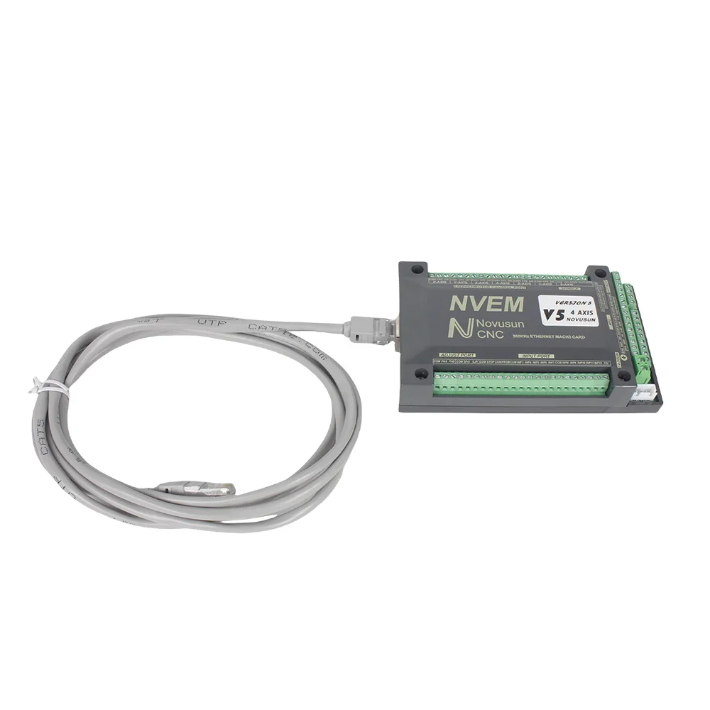 V5 アップグレード NVEM 3 4 5 6 軸イーサネット CNC モーションコントローラボードカード 300KHZ MACH3