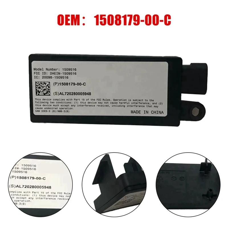 

For TESLA MODEL Y 2020 - 2022 Car Rear Antenna Module Unit Rear Bumper Radar Controller Parts Component 1508179-00-C