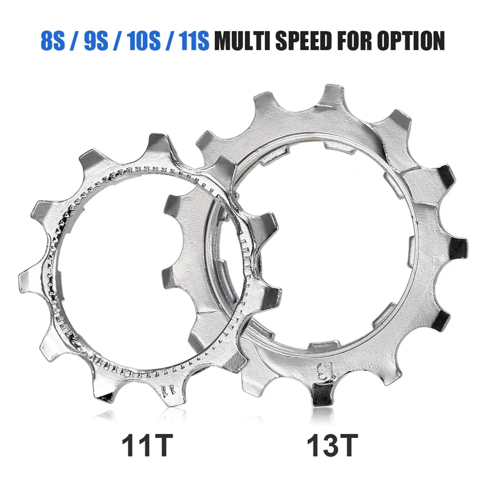 1 Stück MTB Rennrad Freilaufzahnkranz 8 9 10 11 Gang 11T 13T Fahrradkassettenzahnräder Zubehör für Shimano für SRAM – Detail 4