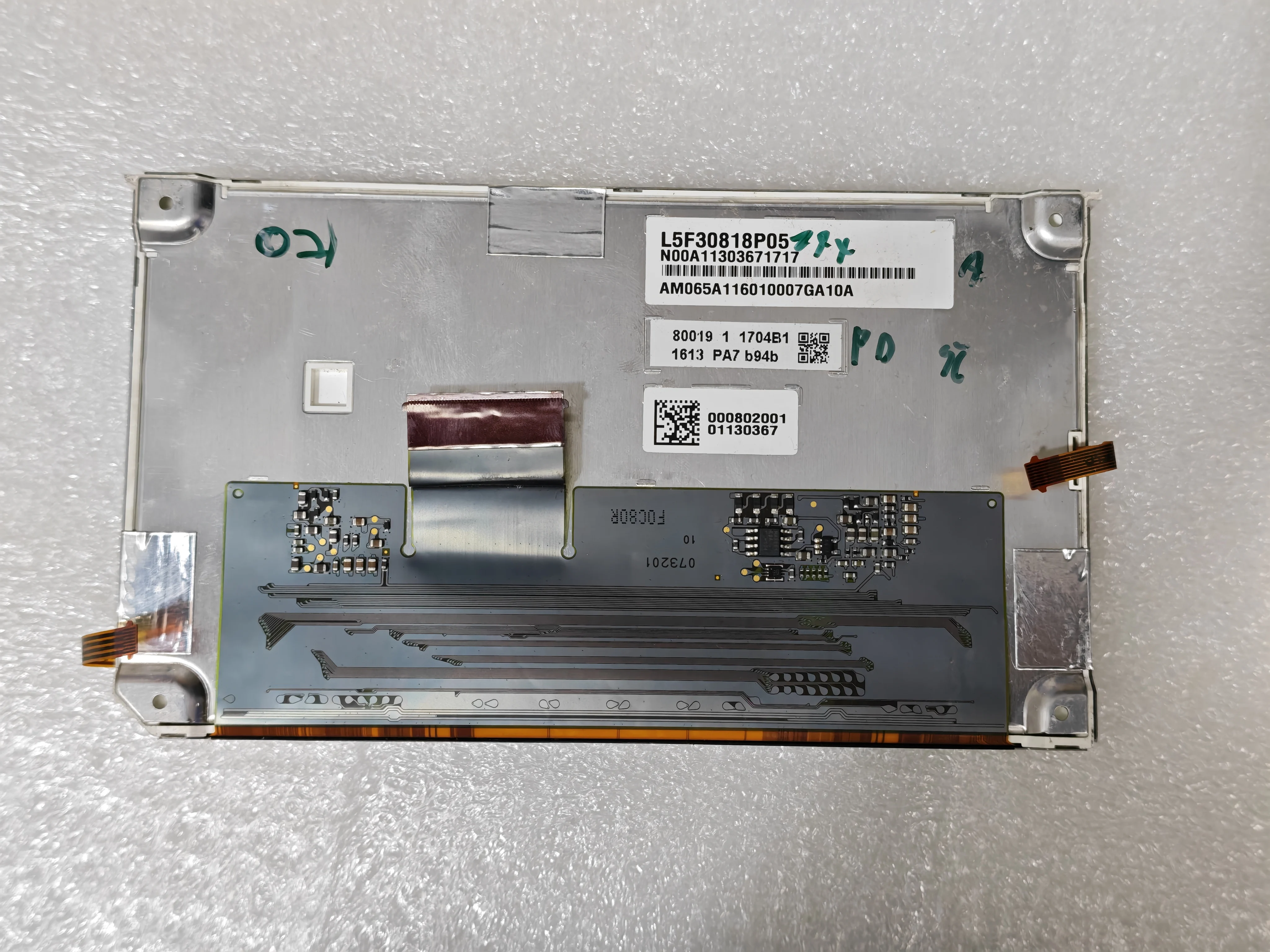 6.5 Inch L5F30818P05 LCD Screen 800×480 For Car Radio Industrial Display Replacement Panel