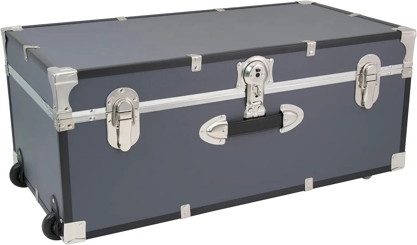 

Seward Explorer Trunk with Wheels & Lock, Gray, 30-Inch